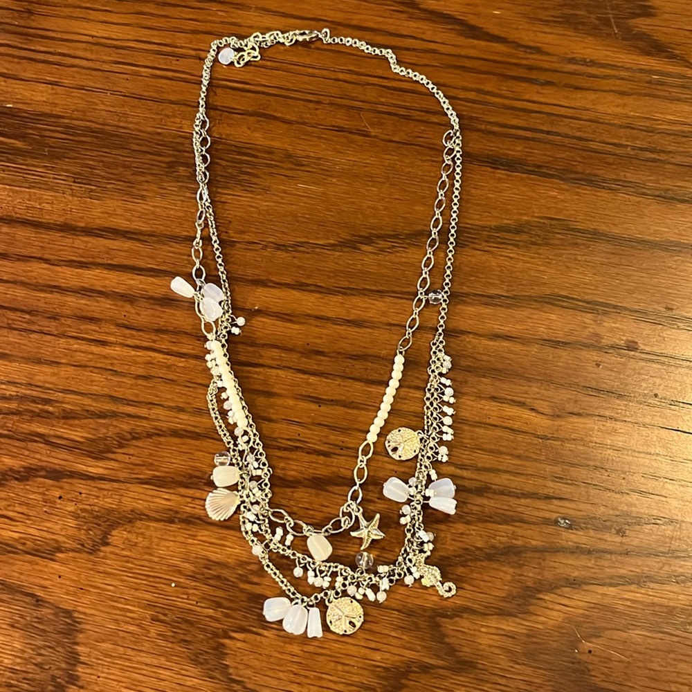 Talbots seashore necklace